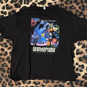 Alice In Wonderland Curiouser T-shirt XXL